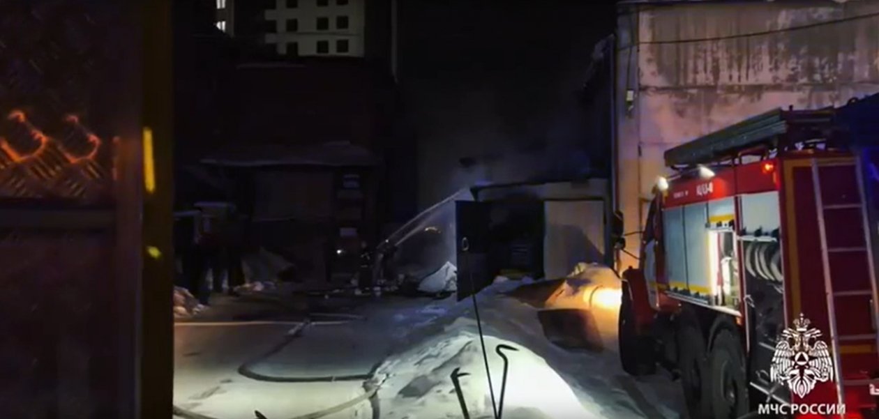 Пожар Пресс-служба ГУ МЧС России по региону