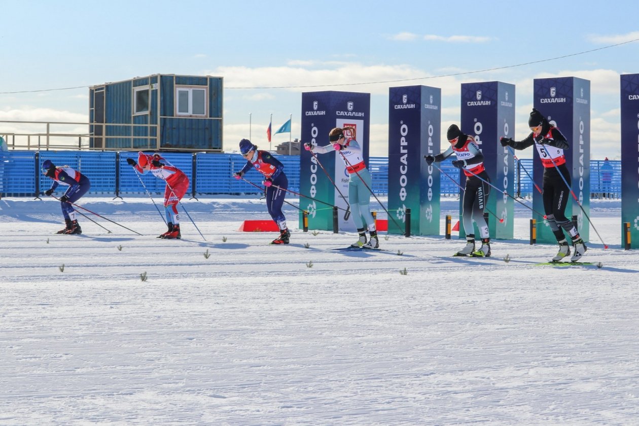 Второй этап ХIII Зимней Спартакиады учащихся России по лыжным гонкам в Южно-Сахалинске пресс-служба министерства спорта Сахалинской области