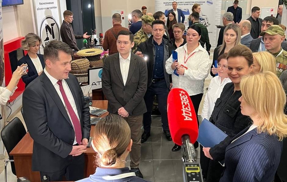 Бионические протезы из Бурятии оценила заместитель министра обороны РФ Компания &quotСалют Орто&quot