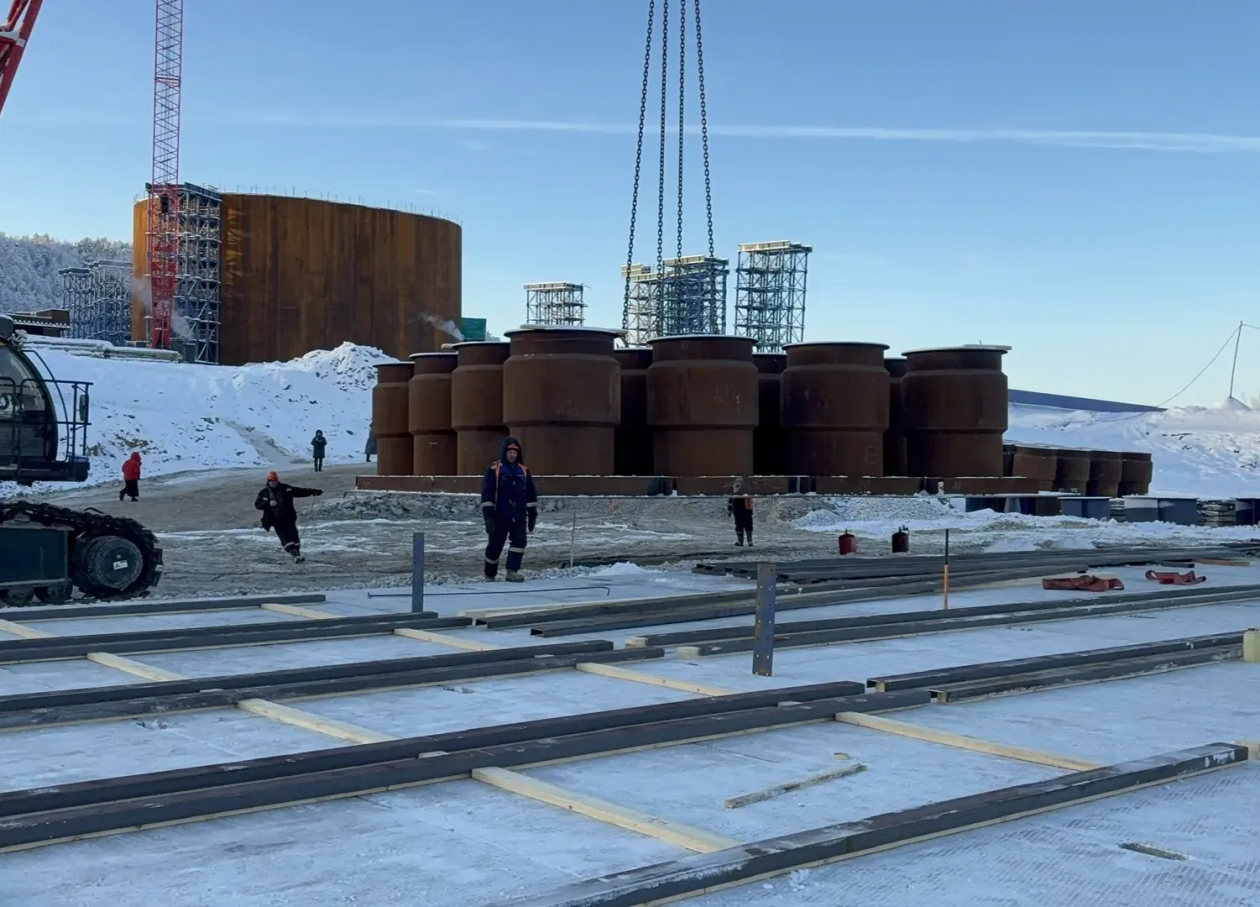 Строительство Ленского моста в Якутии продолжается в круглосуточном режиме  пресс-служба главы и правительства РС (Я)