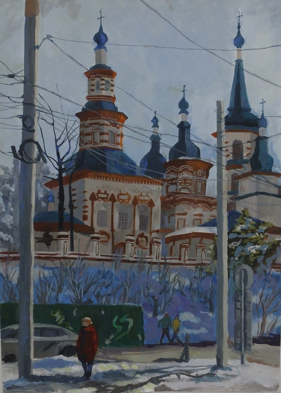 21 картину юных художников из Иркутска представили на выставке во Франции Пресс-служба администрации Иркутска