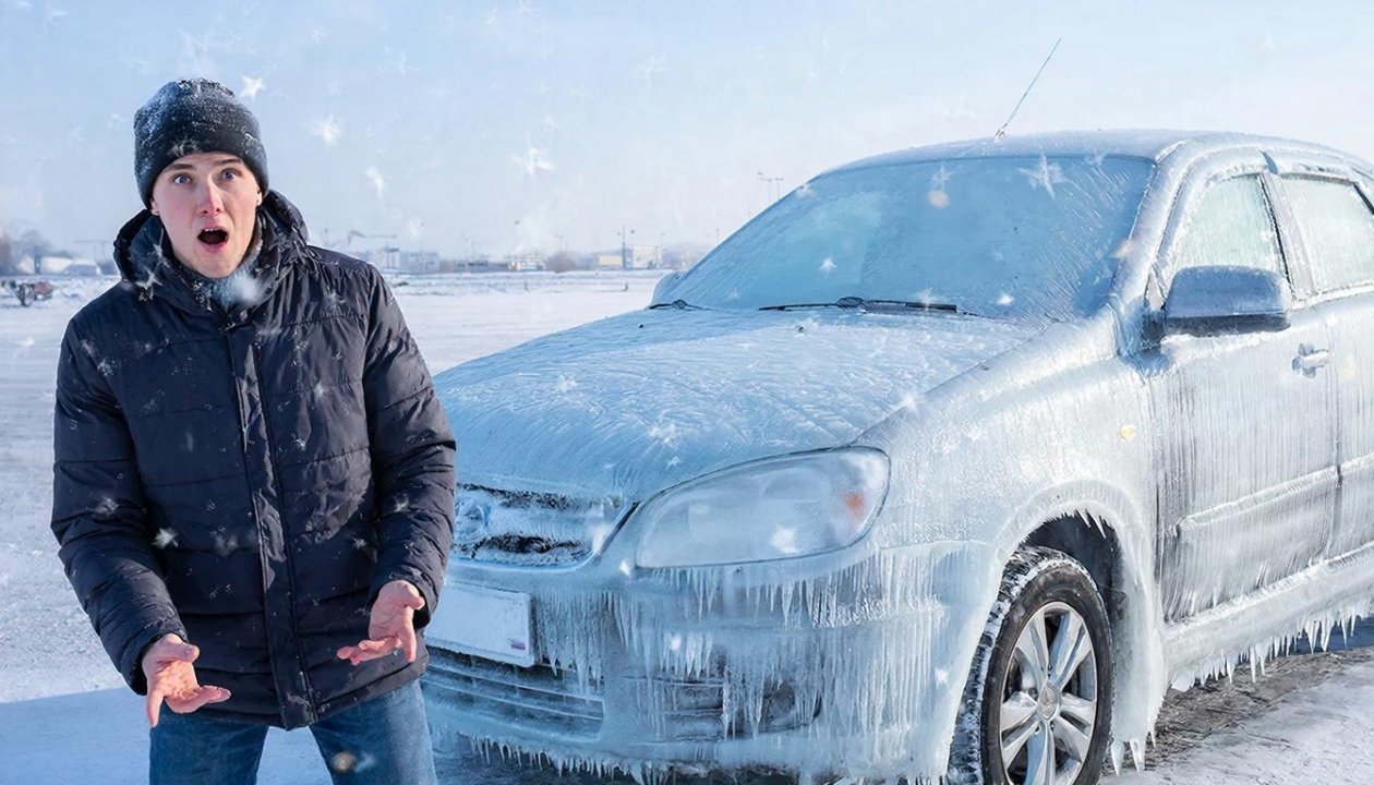 Дернул дверь - остался без ручки: что делать, если машина примёрзла ИИ Kandinsky (18+)