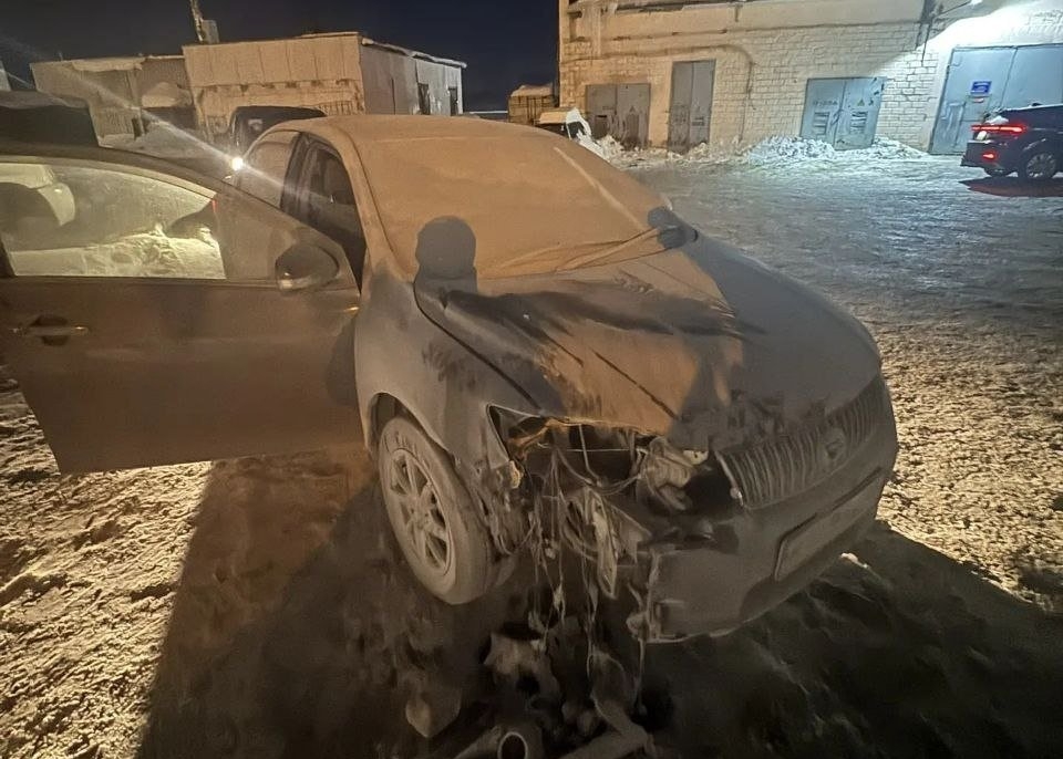 С места происшествия ГУ МЧС России по Магаданской области