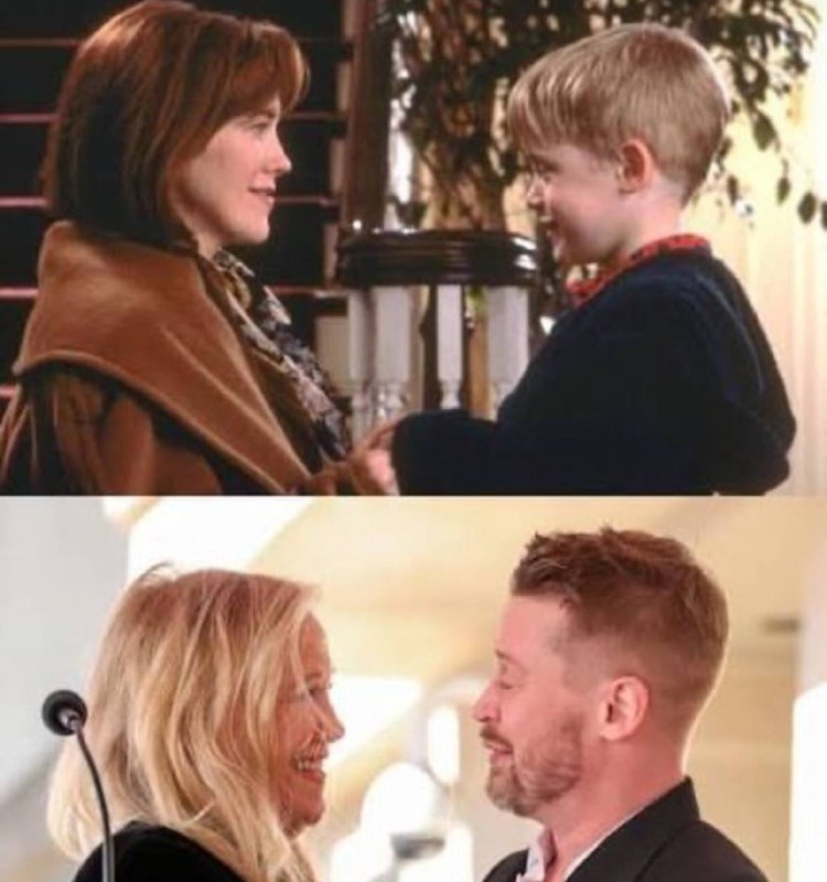 Маколей Калкин и  Кэтрин ОʼХара соцсети актера