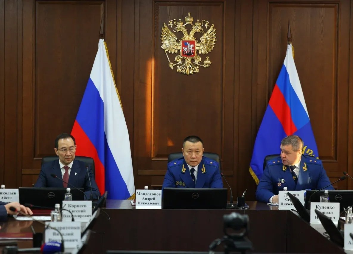 Айсен Николаев принял участие в коллегии прокуратуры Якутии  Андрей Сорокин, ЯСИА