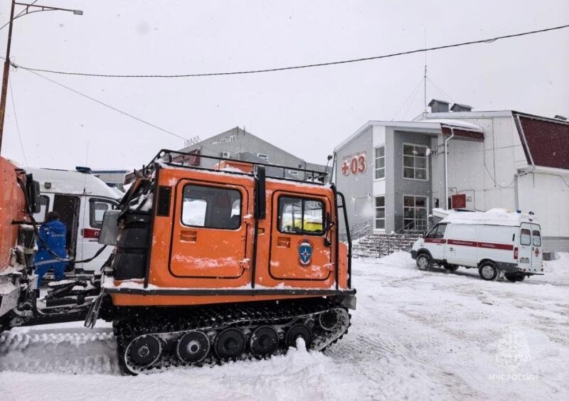 Вездеход &quotЛось&quot ГУ МЧС России по Камчатскому краю
