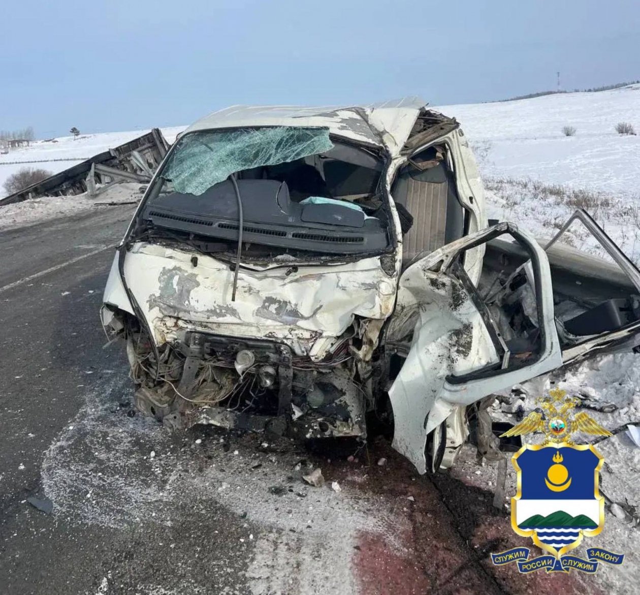 Два школьника попали в аварию на федеральной трассе ГИБДД по Бурятии