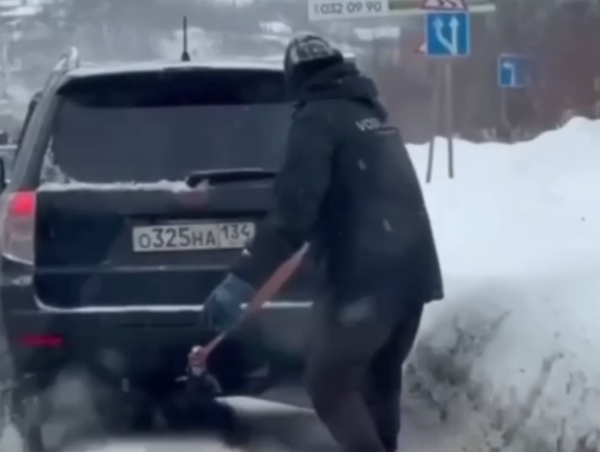 сноубордист скриншот