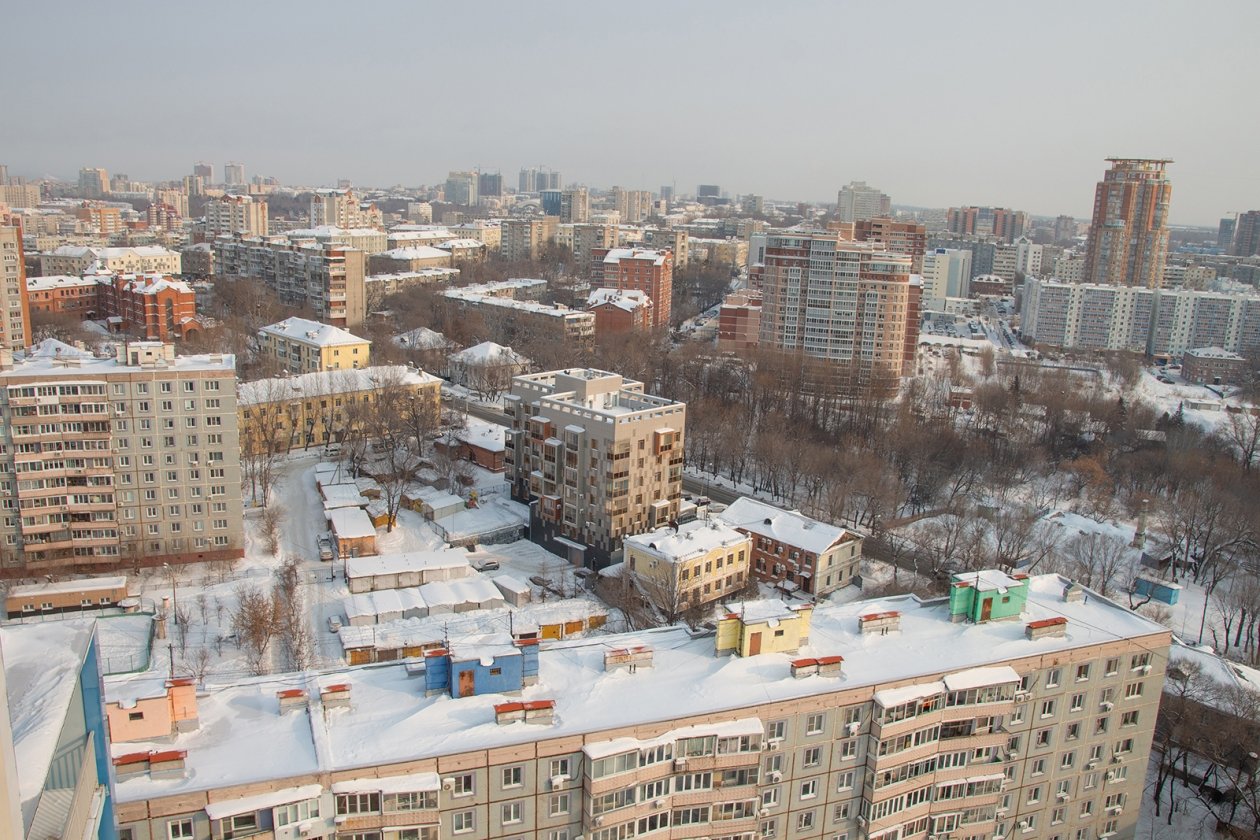 Хабаровск, Хабаровск с высоты птичьего полета, улицы Хабаровска, виды Хабаровска, панорама Хабаровска, дома, десятиэтажки, высотки, застройка, квартира, жилье Юлия Матреницкая, ИА AmurMedia.ru