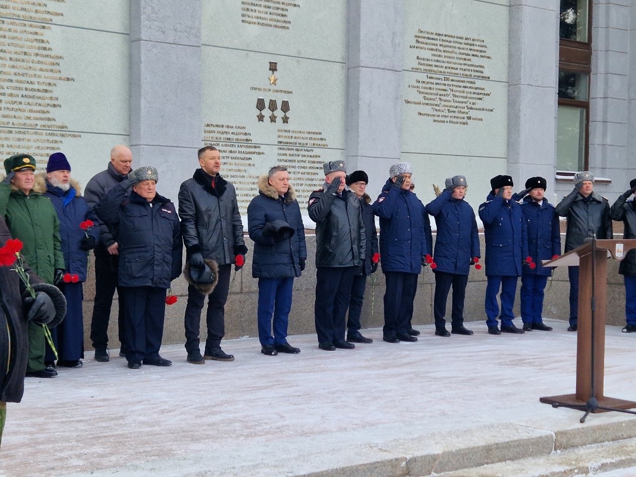 Торжественный митинг памяти дважды Героя Советского Союза прошел в Иркутске ИА IrkutskMedia