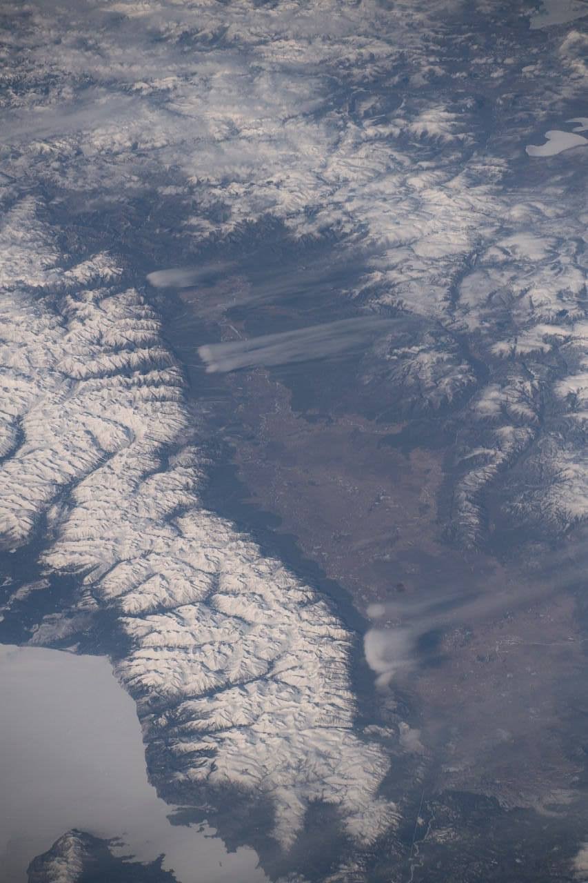 Космонавт сфотографировал Баргузинский заповедник в Бурятии из космоса тлегерам-канал &quotКосмонавт Сергей Кудь-Сверчков&quot