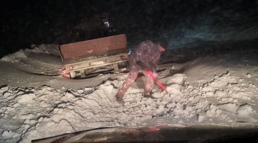 С места происшествия из соцсетей