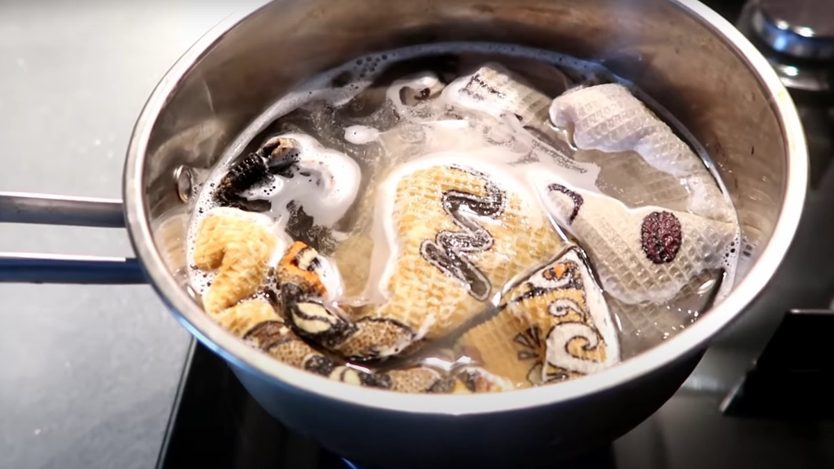 Мудрые хозяйки не стирают, а кипятят полотенца: хитрость родом из Кореи дзен-канал &quotЕлена Матвеева&quot (12+)