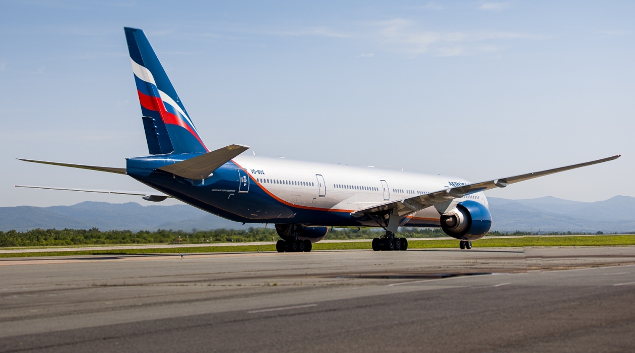 Самолет Аэрофлот Российские Авиалинии Илья Аверьянов, ИА PrimaMedia