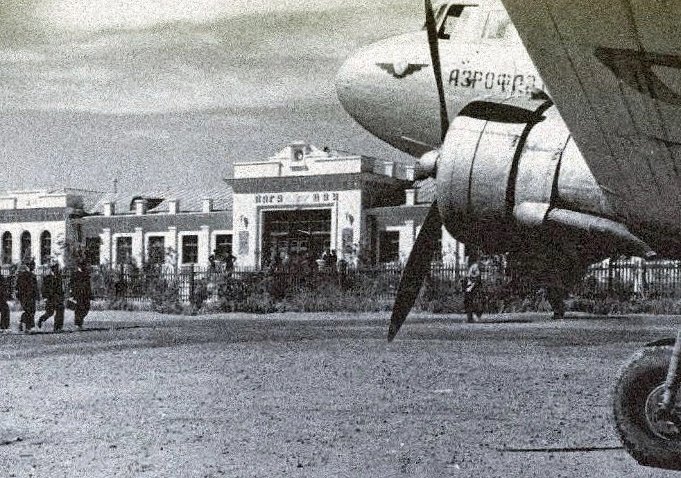 Аэропорт 13 км. 50-е годы kolymastory.ru