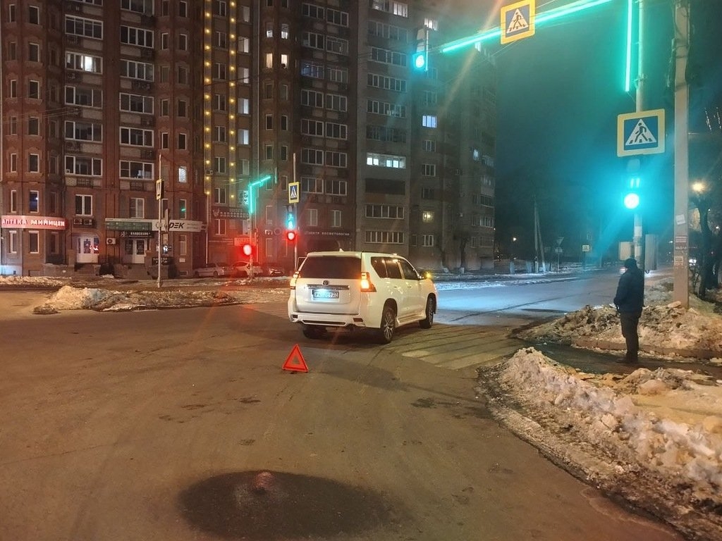 Место наезда на пешехода предоставлено Госавтоинспекцией Уссурийска