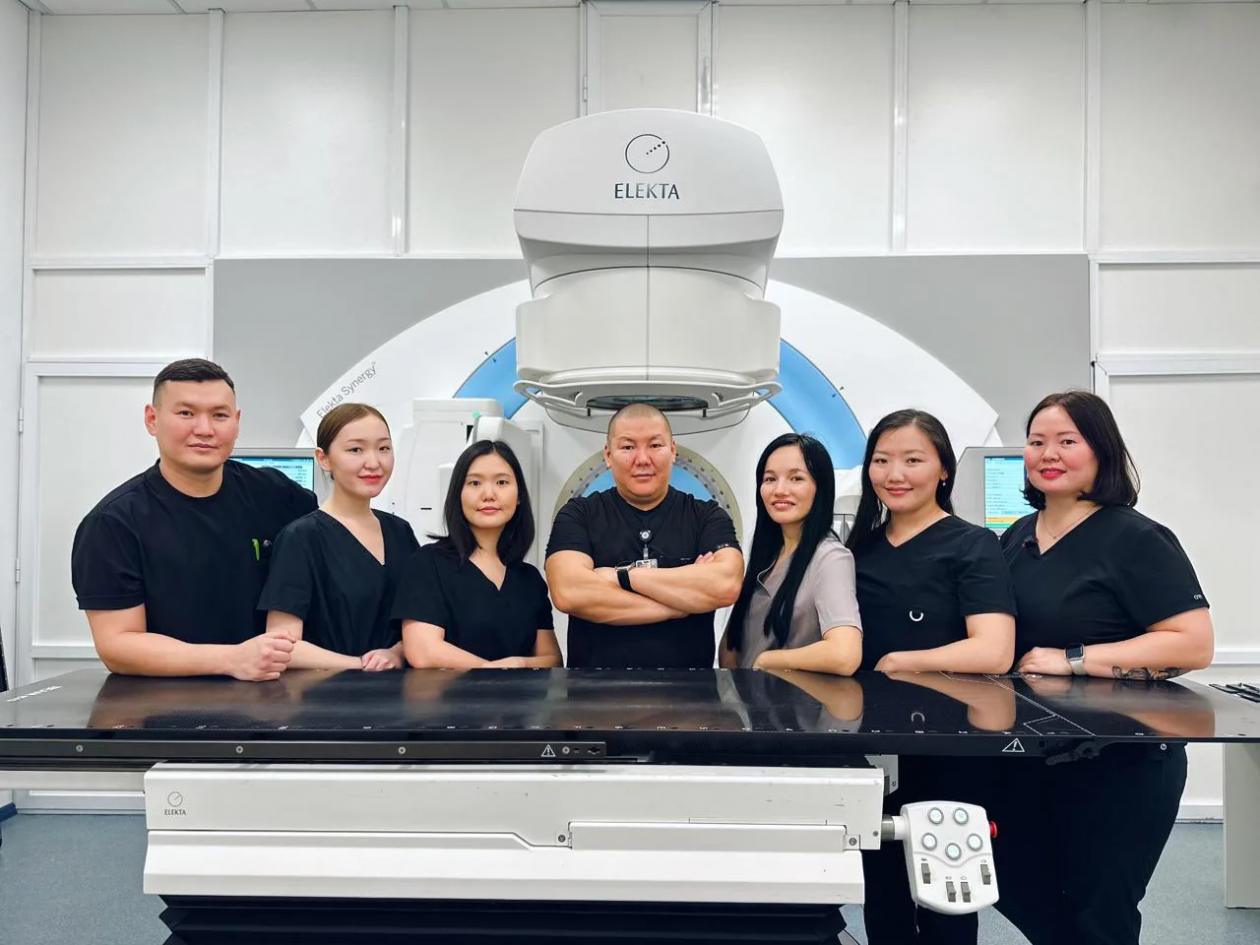 Якутский онкодиспансер: профессионалы по лучевой терапии Уманова М.М.