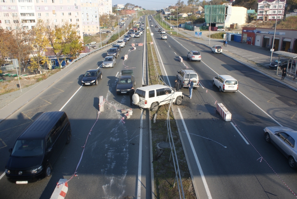 ДТП на Чуркине, Фото с места события собственное