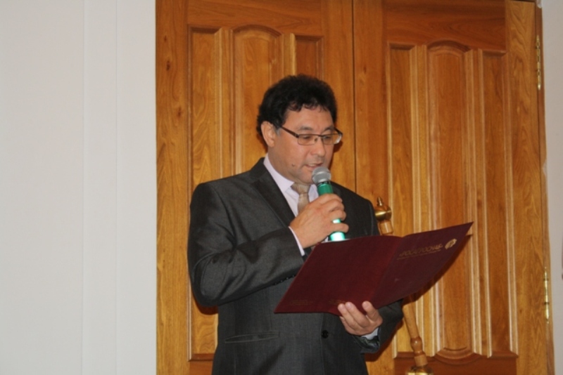 Начальник управления сельского хозяйства правительства ЕАО Олег Хараев, Фото с места события собственное