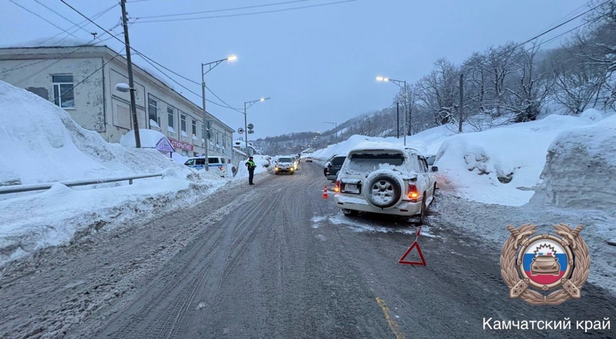 Фото с места событий УГИБДД УМВД России по Камчатскому краю