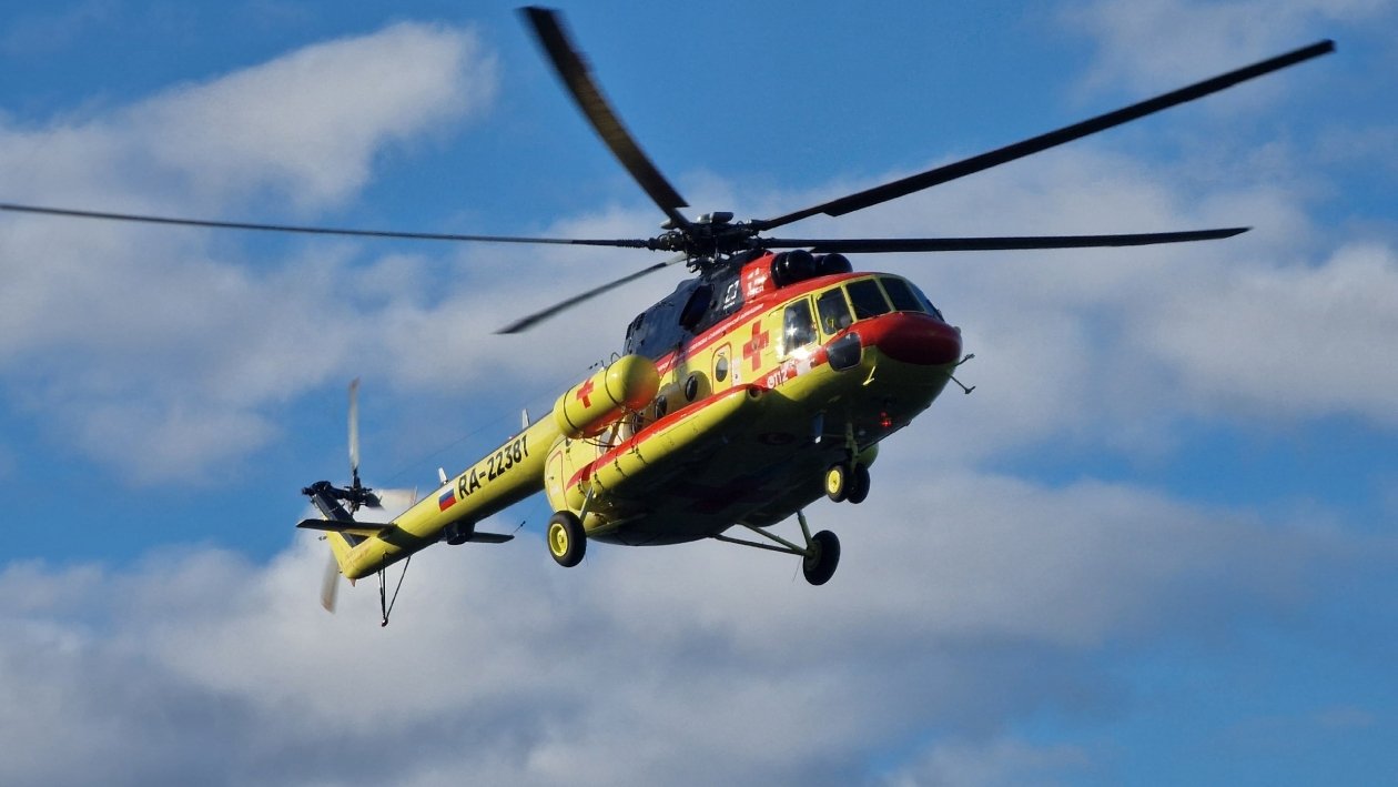 Вертолет Сергей Лебедев