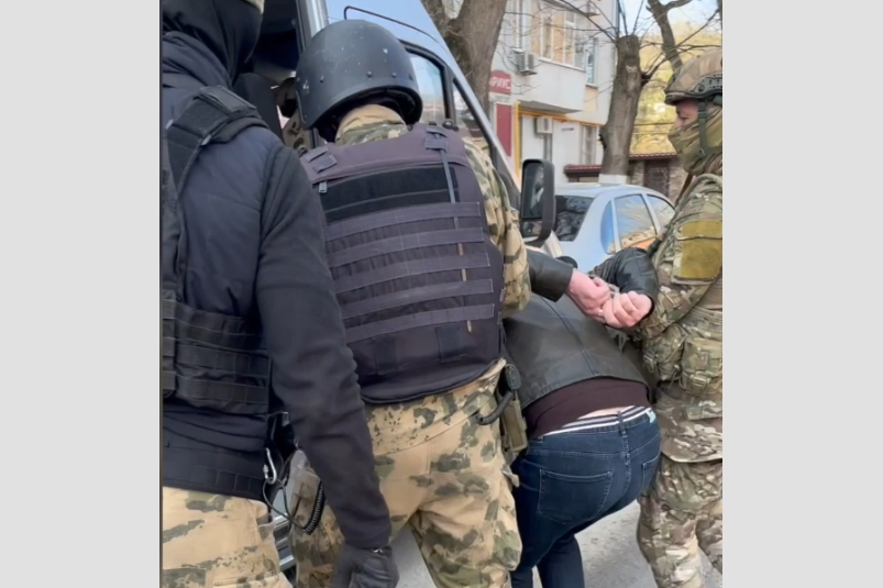 Кадр из видео УФСБ по Крыму и Севастополю