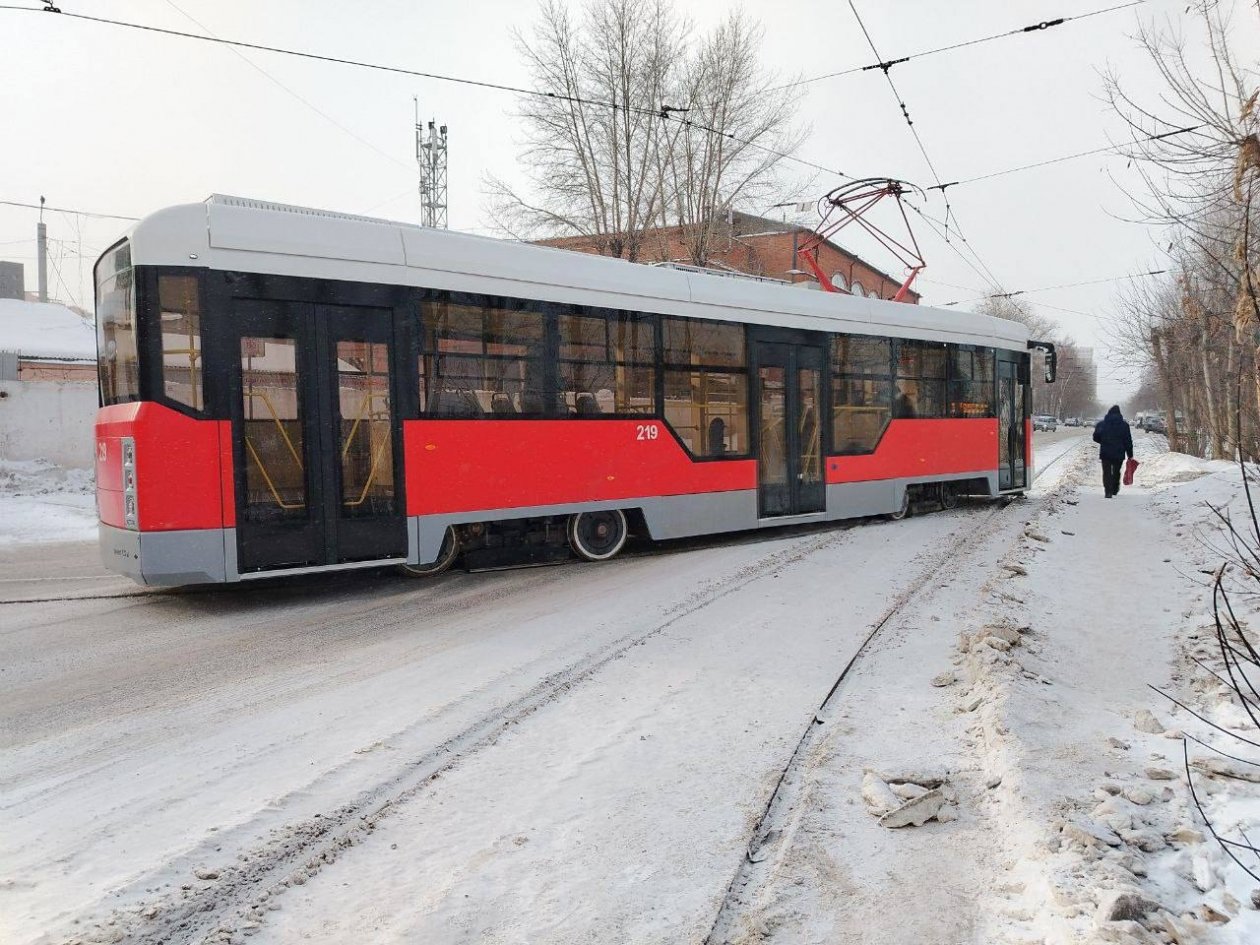 Два новых трамвая вышли на маршруты №1 и №3 в Иркутске Пресс-служба администрации Иркутска