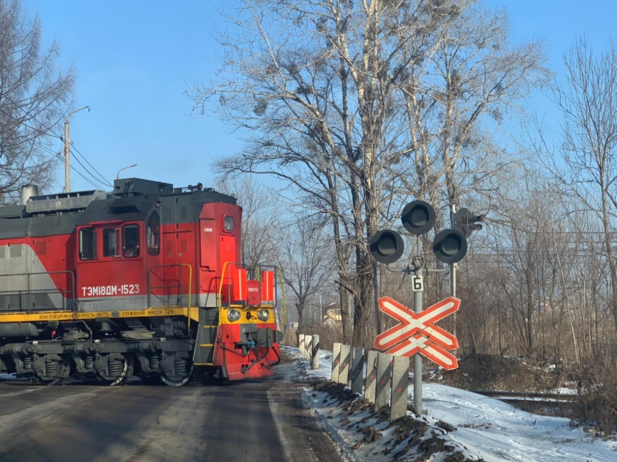 железнодорожный переезд Марина  Померанцева , ИА EAOMedia