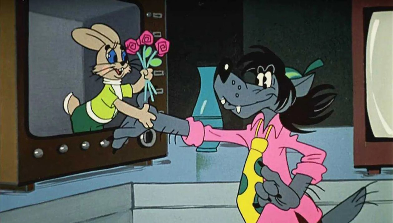 Ни один ребенок СССР не угадает кадр из мультфильма &quotНу, погоди&quot (0+), 1986 год