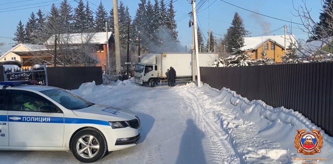 Фура Госавтоинспекция Иркутска