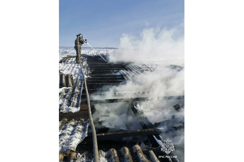 Пожар ГУ МЧС России по региону