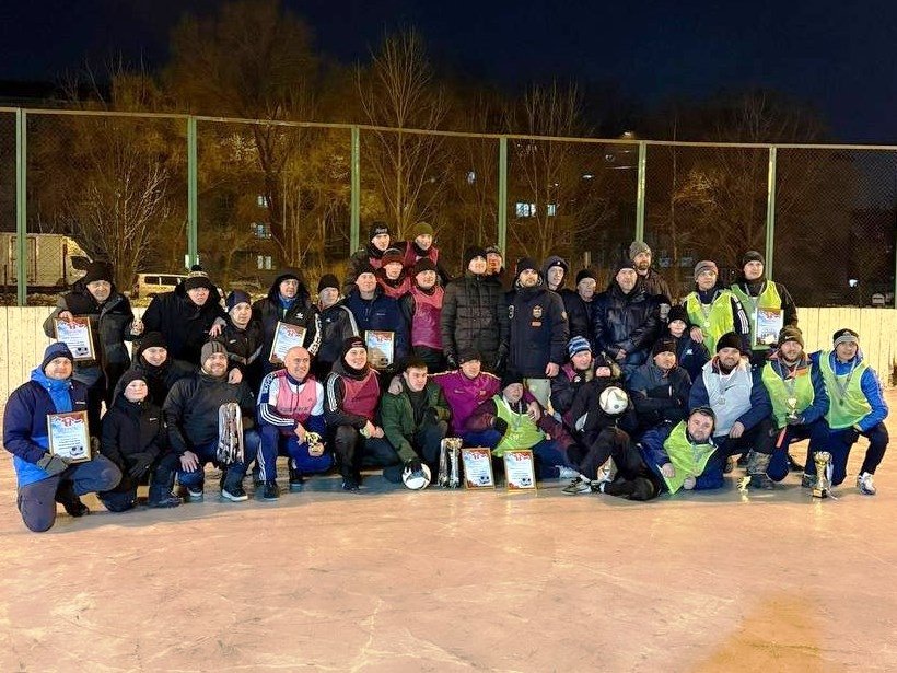 Турнир по футболу на льду прошел в Уссурийске предоставлено пресс-службой ЗС ПК