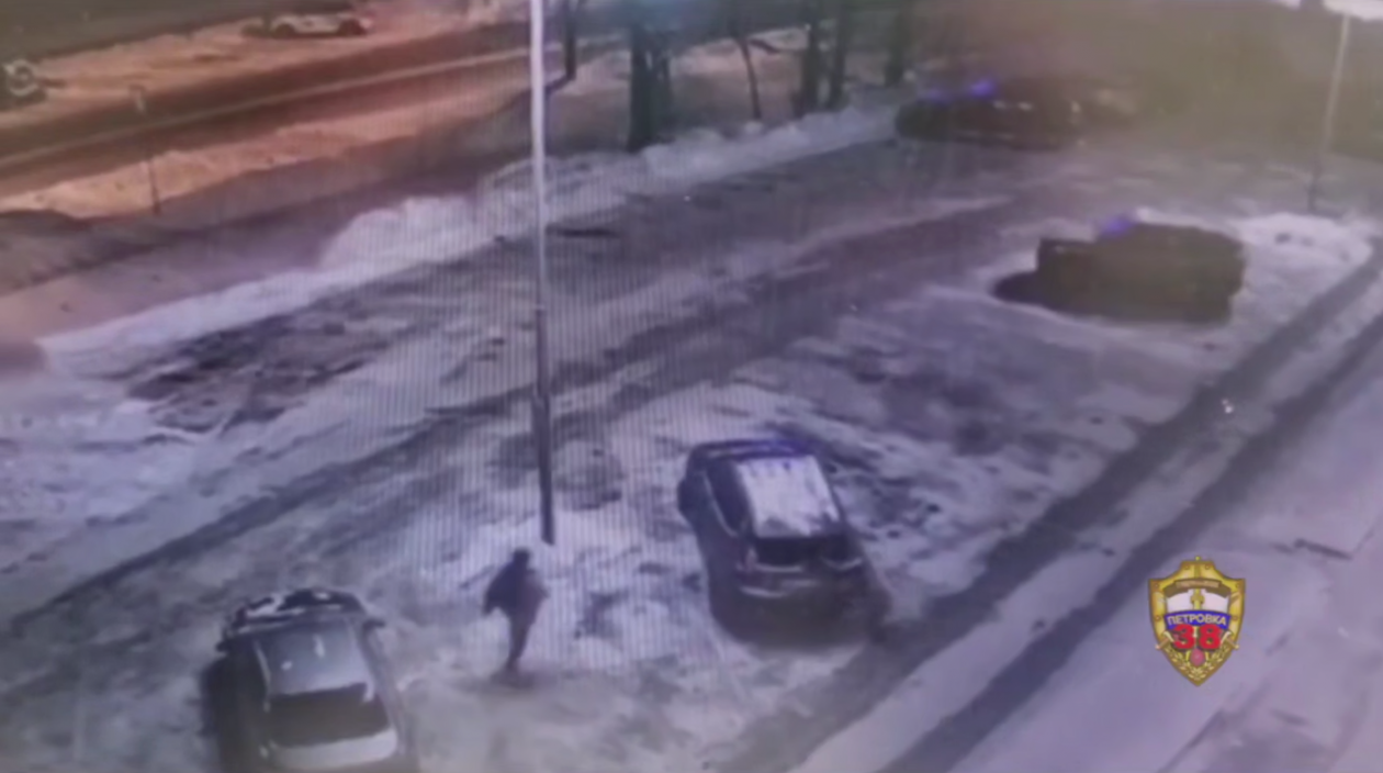 Момент угона иномарки в Москве Пресс-служба ГУ МВД России по Москве