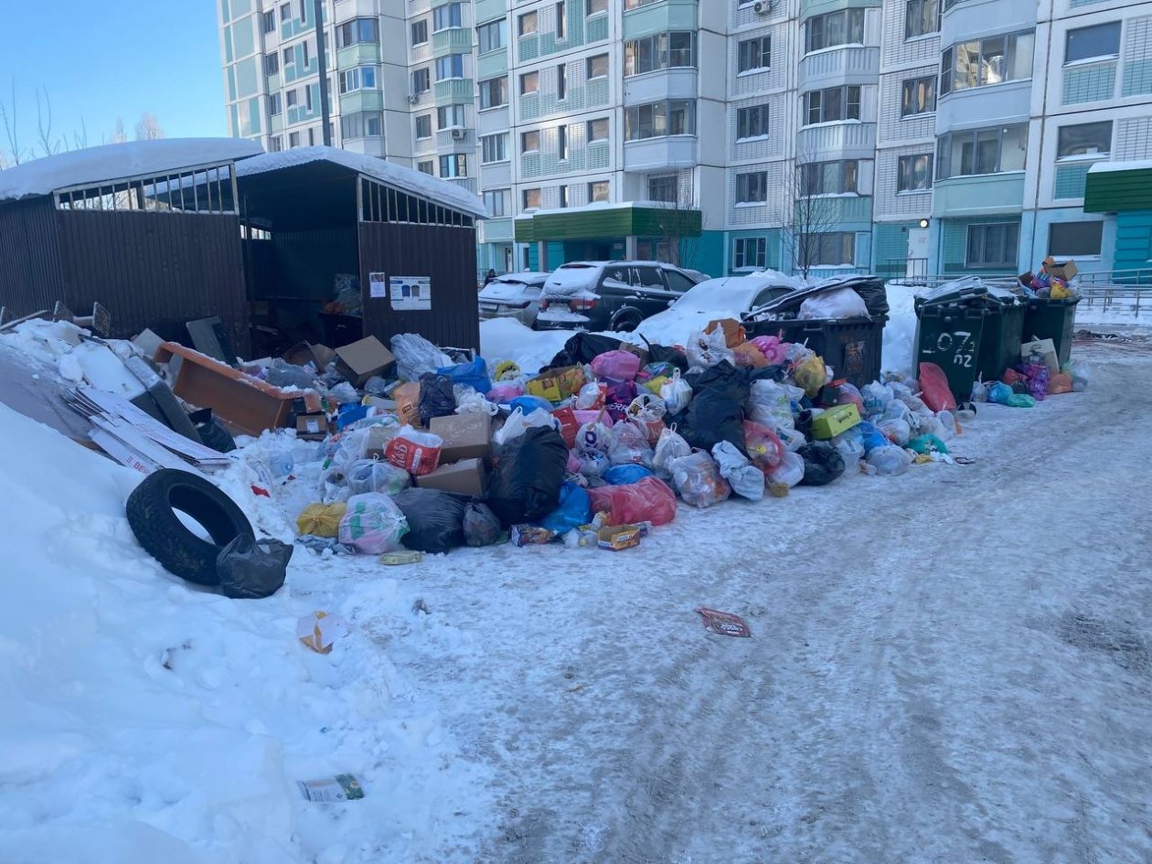 Мусор в Южном Бутово ИА StolicaMedia