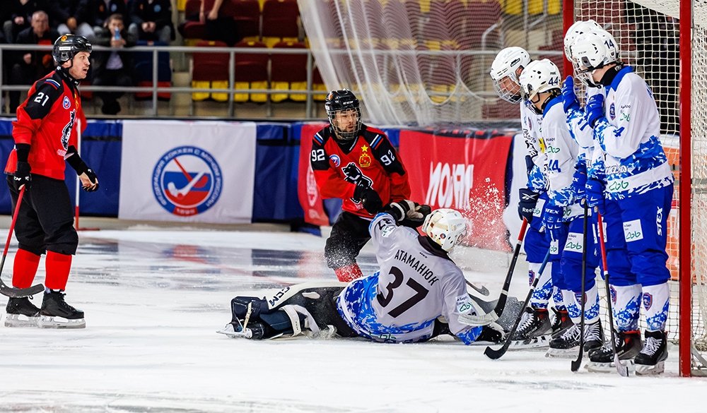 Момент игры Пресс-служба ХК &quotСКА-Нефтяник&quot