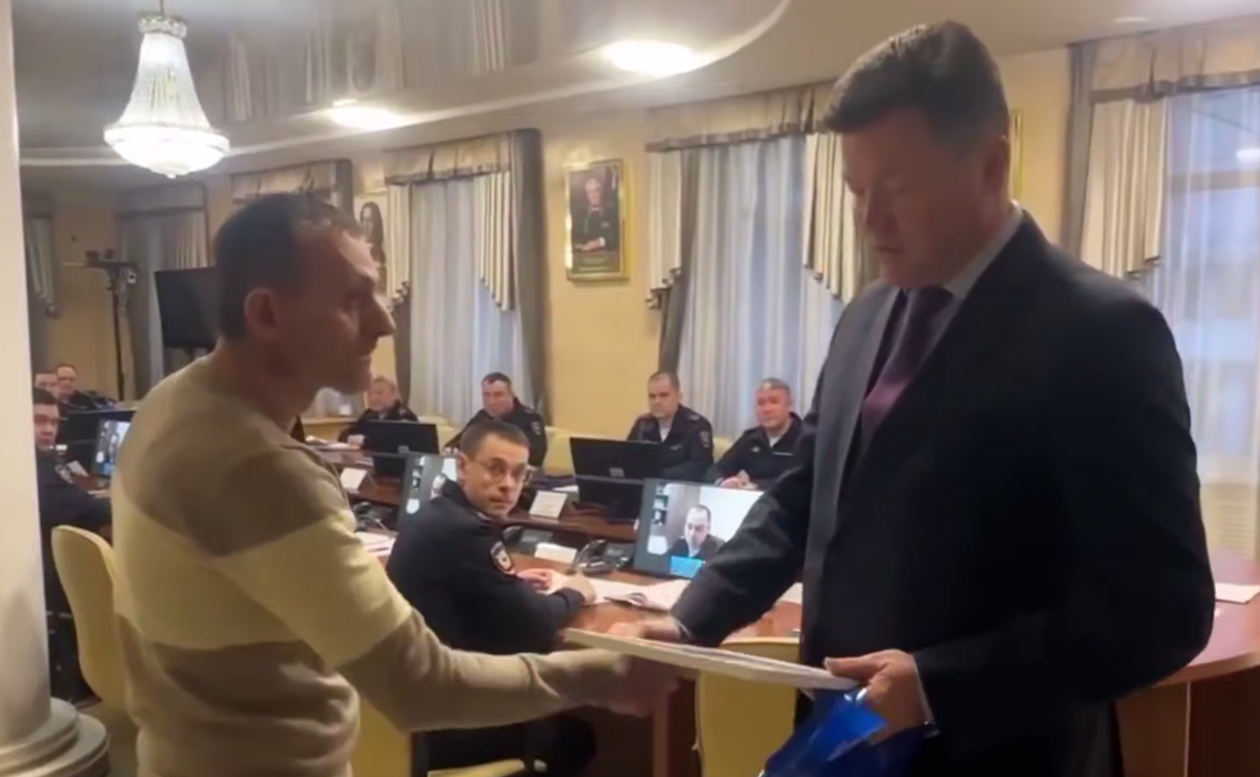 Награждение Кадр из видео