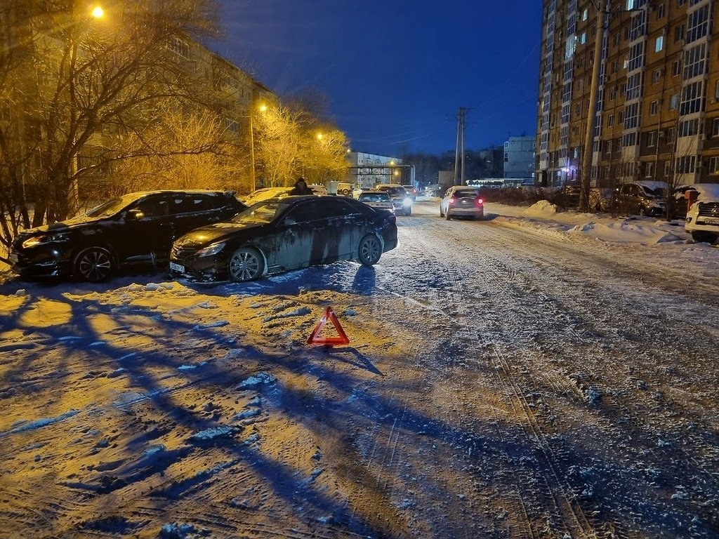 Место аварии предоставлено Госавтоинспекцией Уссурийска