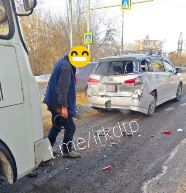 ДТП из тг-канала &quotДТП38RUS&quot (18+)