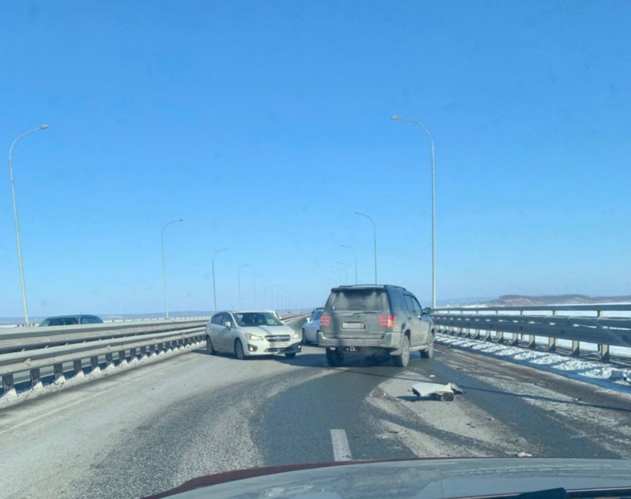 Фото от очевидцев Тг-канал novosti_25_region