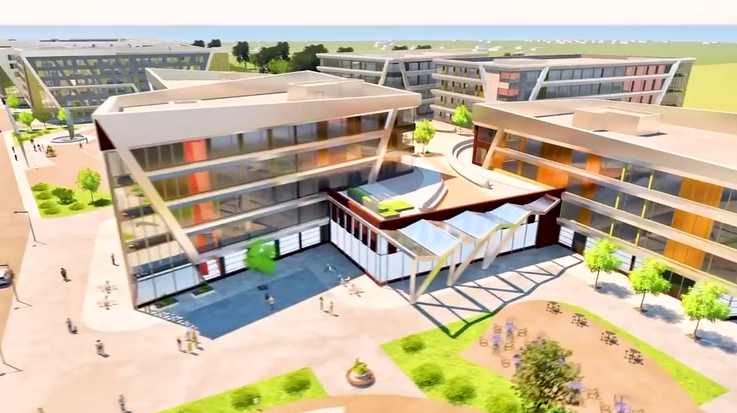 Макет кампуса &quotДаурия&quot Кадр из видео