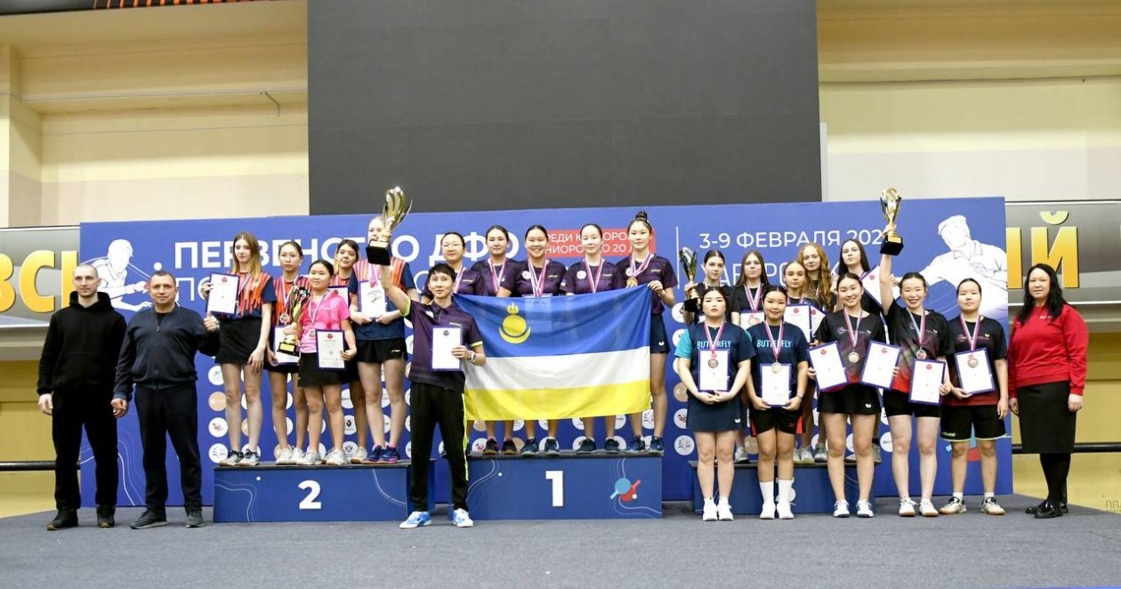 Бурятия взяла 6 золотых медалей из 7 на первенстве ДФО по теннису Минспорт Бурятии