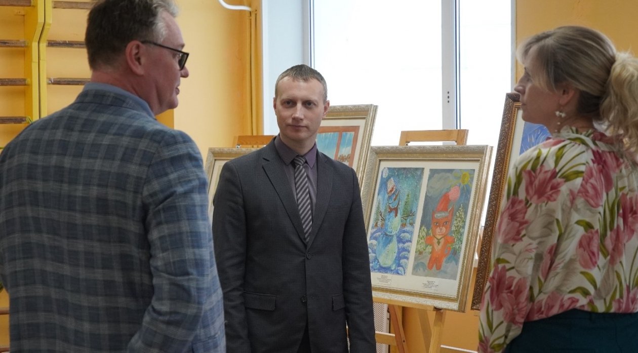 Евгений Беляев и Грант Шайгородский Администрация ПКГО