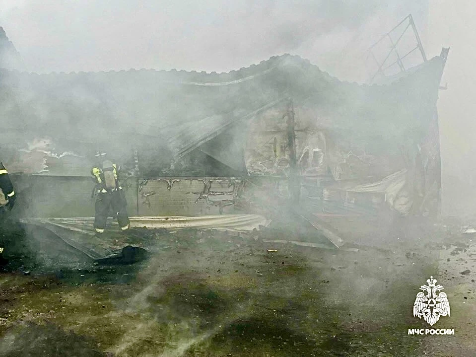 В МЧС Ставрополья назвали предварительную причину сильного пожара в магазине Ставрополя МЧС Ставрополья