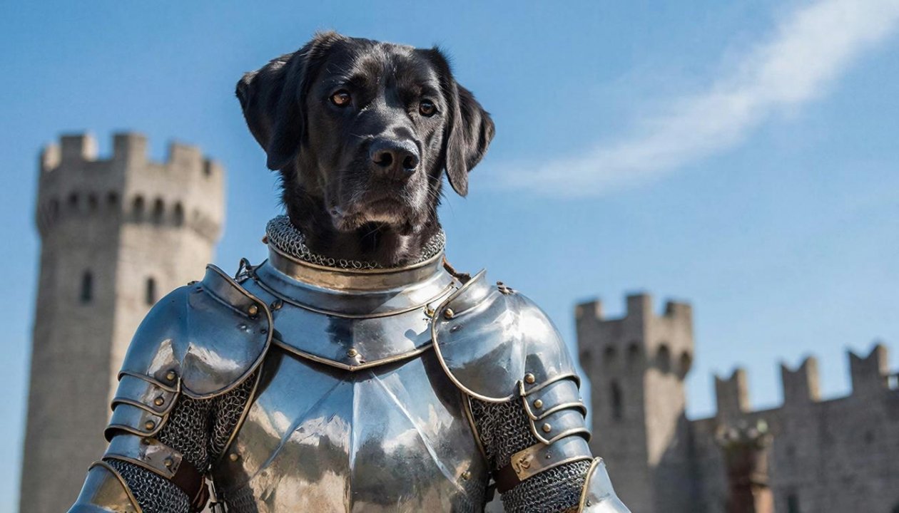 Такие собаки - настоящие рыцари: встанут стеной в любой опасности - 5 надежных пород ИИ Kandinsky (18+)