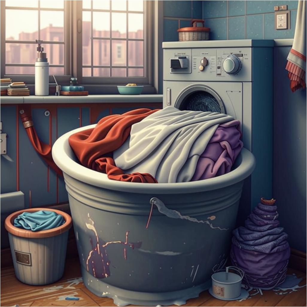 Топ 6 хитростей для стирки, о которых вы наверняка не знали Создано при помощи нейросети kandinsky (18+)