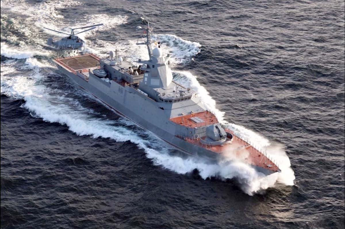 Корвет ТОФ &quotГремящий&quot вернулся на Камчатку после длительного морского похода Михаил Юдаев, &quotБоевая вахта&quot