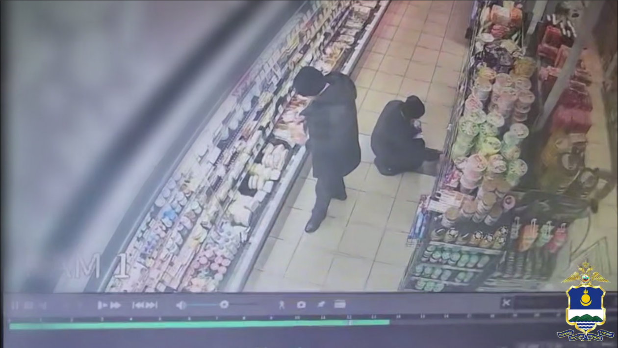 Улан-удэнец с бездонными карманами воровал продукты в магазине МВД по Бурятии