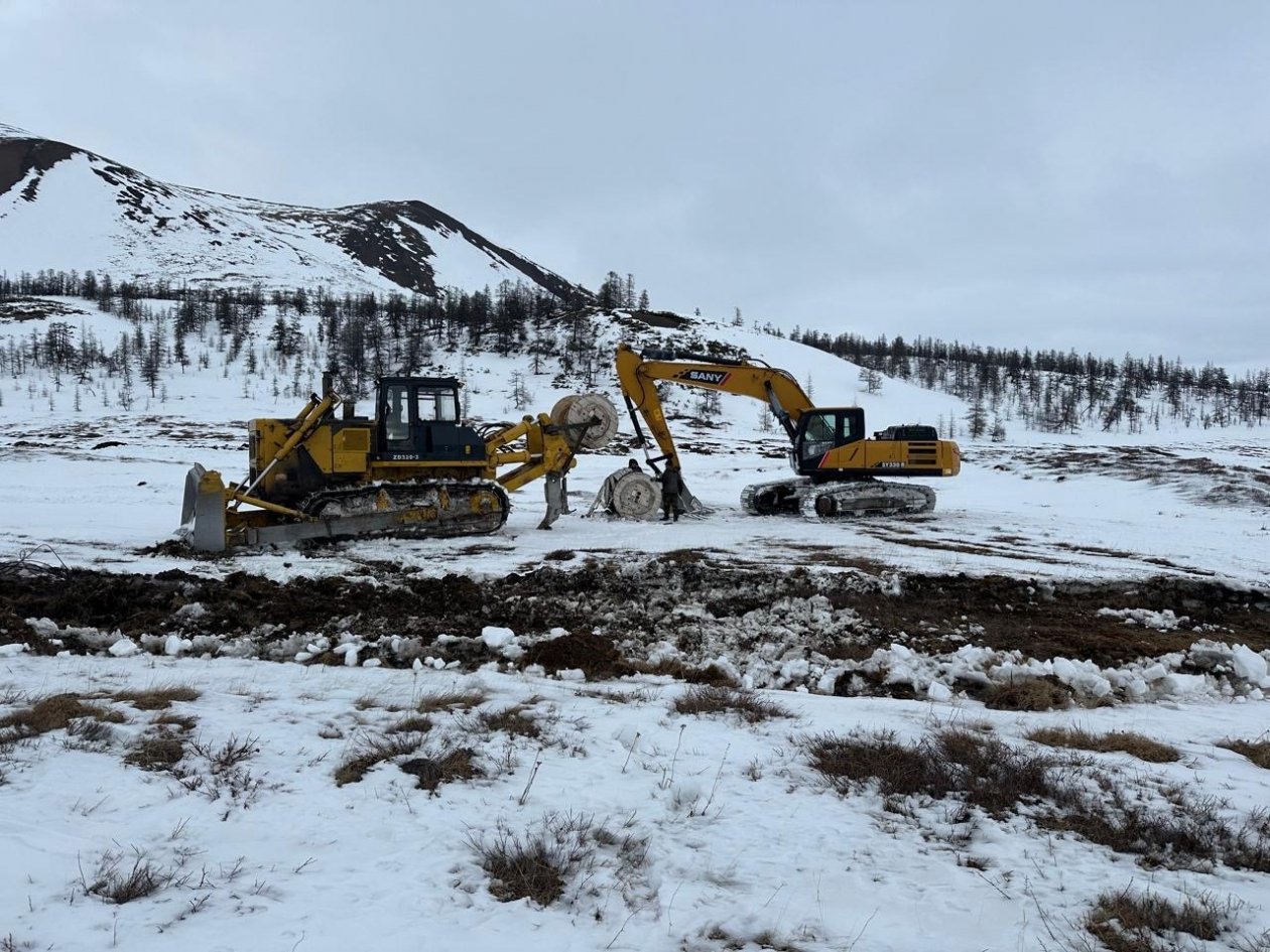 Прокладывание ВОЛС в Эвенске Пресс-служба компании &quotРостелеком&quot