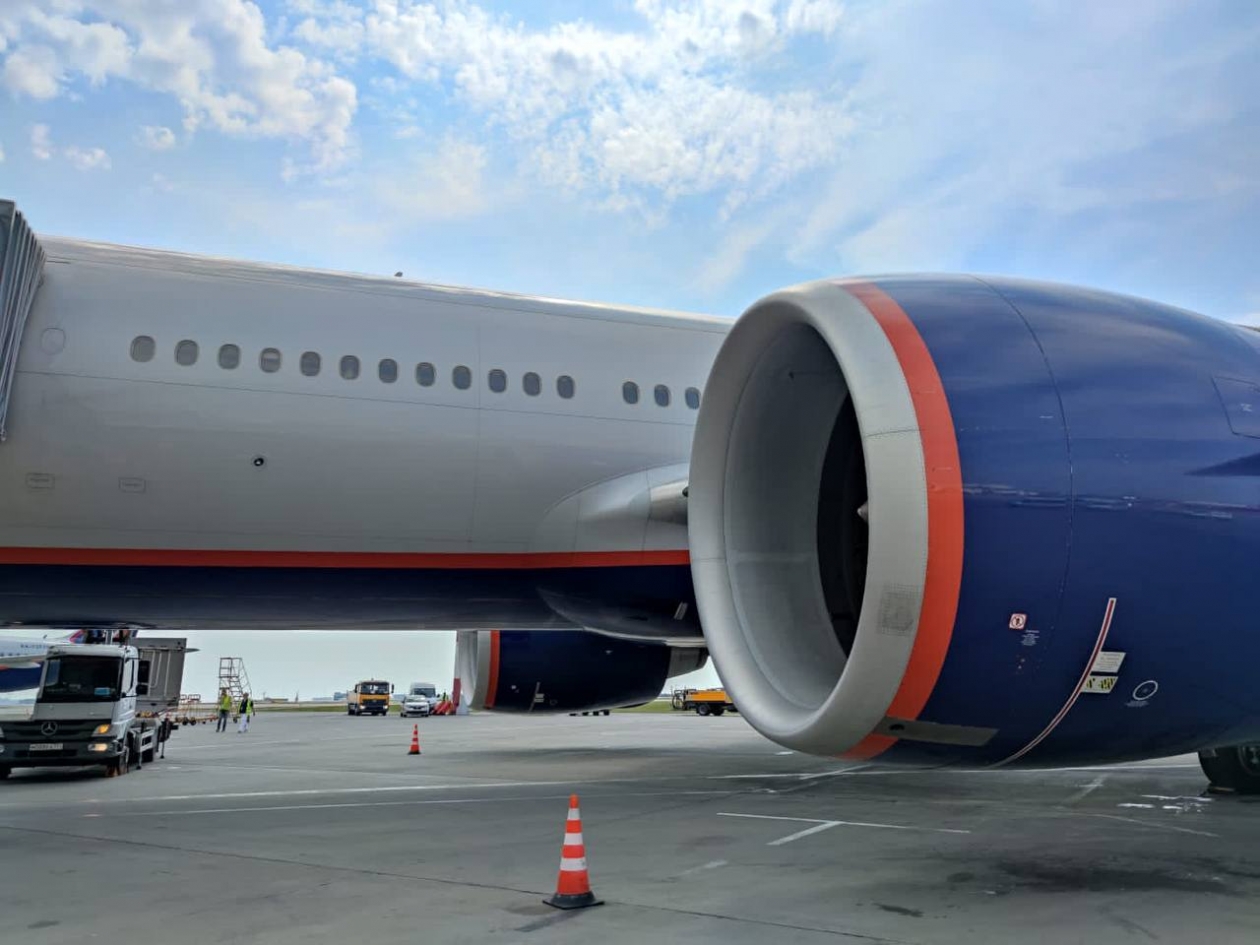 Аэропорт, самолёт ИА Stavropol.Media