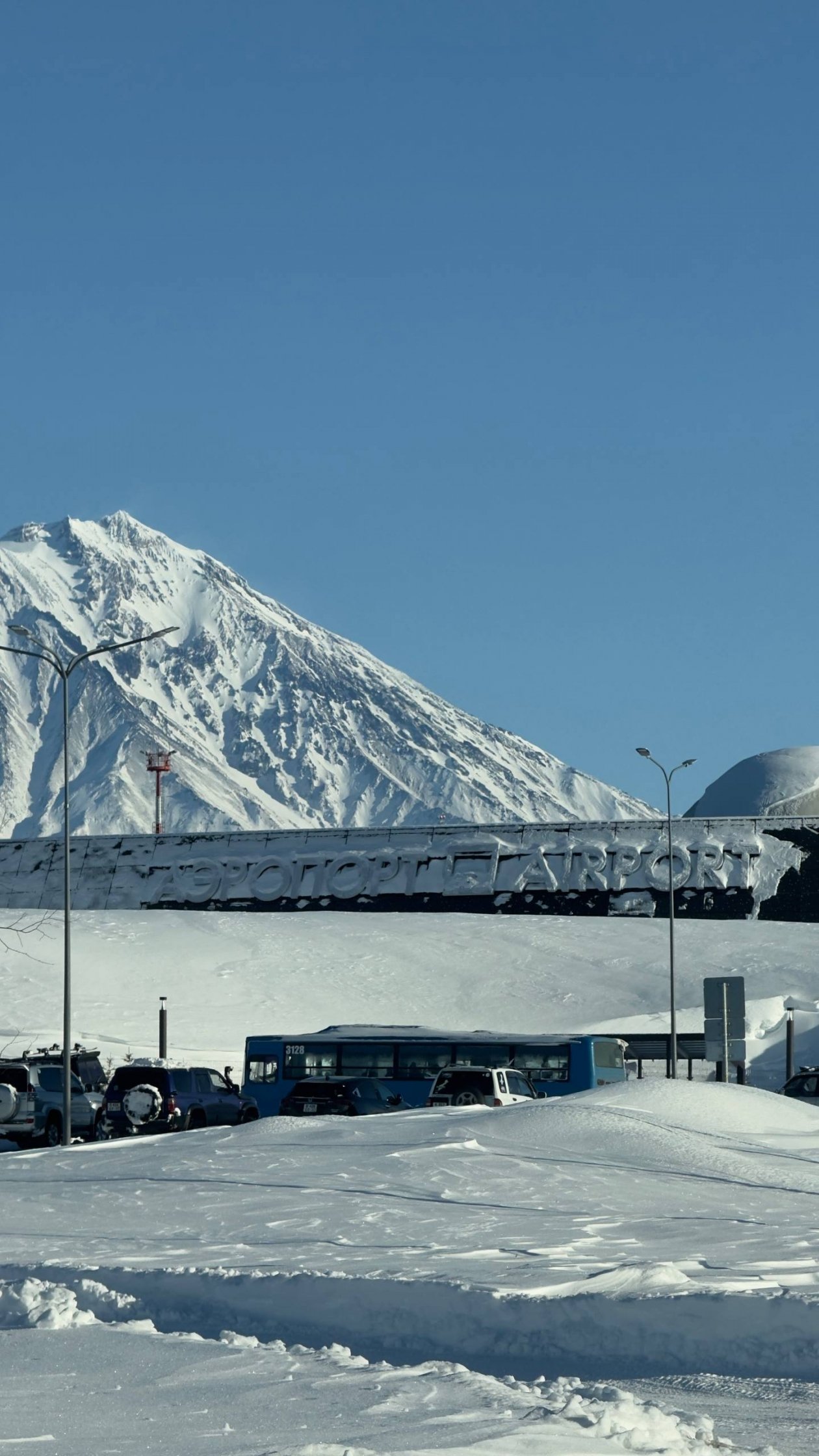 Заснеженный аэропорт ИА KamchatkaMedia